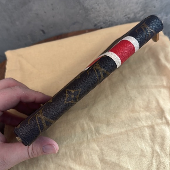 Louis Vuitton classic monogram china run zippy zip around wallet organizer - Picture 8 of 15